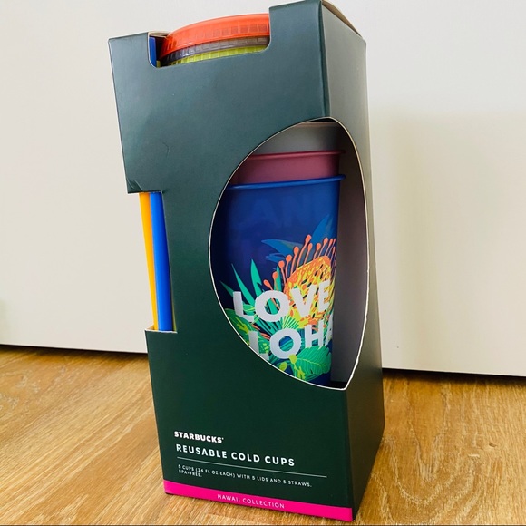 Starbucks reusable cups Hawai’i collection - Picture 3 of 4